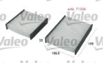 VALEO Filtru, Aer Habitaclu 715556 Citroën C3 Ii/C3 Iii/C4 Cactus/Ds3 Ds Ds 3 (715556)