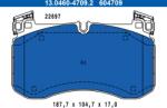 ATE Set Placute Frana, Frana Disc 13.0460-4709.2 Mercedes-Benz G-Class/Gle/Gls