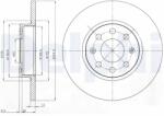 DELPHI Disc Frana Bg4155 Fiat Grande Punto Opel Corsa D/Monza A/Senator A