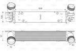 VALEO Intercooler, Compresor 818594 Bmw 1/3/X1
