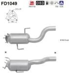 AS Filtru Funingine/Particule, Sist. De Esapament Fd1049 Porsche Cayenne (FD1049)