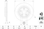 Bosch Disc Frana 0986479F67 Jaguar S-Type Ii (0986479F67)