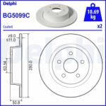 DELPHI Disc Frana Bg5099C Ford Tourneo Connect / Grand Tourneo Connect V408