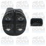 MEAT & DORIA Comutator, Macara Geam Fata Stanga 26044 Ford Fiesta V/Fusion/Transit Connect (26044)