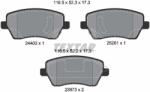 TEXTAR Set Placute Frana, Frana Disc 2440301 Datsun Cross Nissan Micra Iv/Micra V/Note (2440301)