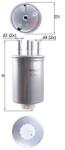 KNECHT Filtru Combustibil Kl1026 Jaguar Xf I/Xf Sportbrake/Xj (KL1026)