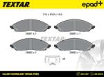 TEXTAR Set Placute Frana, Frana Disc 2689101 Jeep Grand Cherokee L V