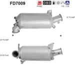 AS Filtru Funingine/Particule, Sist. De Esapament Fd7009 Vw Multivan T5 (FD7009)