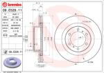 BREMBO Disc Frana 09. E529.11 Toyota Fortuner