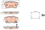 TRW Set Placute Frana, Frana Disc Gdb3646 Hyundai H350 (GDB3646)
