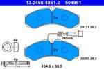 ATE Set Placute Frana, Frana Disc 13.0460-4861.2 Nissan Cabstar/Nt400 Cabstar