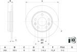 Bosch Disc Frana 0986479H69 Renault Zoe