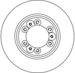 TRW Disc Frana Df4029 Great Wall Hover Cuv Holden Colorado/Colorado Pick-Up/Frontera (DF4029)