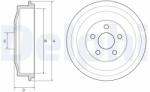DELPHI Tambur Frana Bf640 Chrysler Pt Cruiser (BF640)