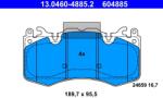 ATE Set Placute Frana, Frana Disc 13.0460-4885.2 Land Rover Defender/Discovery V (13.0460-4885.2)