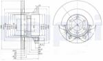 DELPHI Disc Frana Bg9722 Iveco Daily Ii/Daily Iii