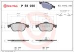BREMBO Set Placute Frana, Frana Disc P68030 Renault Laguna Ii/Scénic I (P68030)