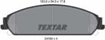 TEXTAR Set Placute Frana, Frana Disc 2416401 Chrysler 200/300C Chrysler (Bbdc) 300C (2416401)