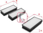 SOFIMA Filtru, Aer Habitaclu S3070C Citroën Evasion/Jumpy I Fiat Scudo/Ulysse