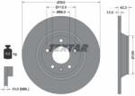 TEXTAR Disc Frana 92159503 Audi A6 C6 (92159503)