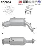 AS Filtru Funingine/Particule, Sist. De Esapament Fd5034 Audi A4 B8/A5/A6 C7/Q5