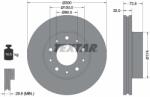 TEXTAR Disc Frana 92157303 Citroën Jumper Ii Fiat Ducato Opel Movano C Peugeot Boxer