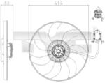 TYC Ventilator, Radiator 825-0019 Opel Astra J/Astra J Gtc/Cascada (825-0019)