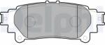 DELPHI Set Placute Frana, Frana Disc Lp2196 Lexus Gs/Rc/Rx Toyota Fortuner/Mirai/Sienna