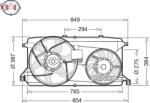 DENSO Ventilator, Radiator Der10009 Ford Transit/Transit Tourneo (DER10009)