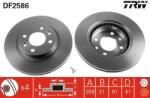 TRW Disc Frana Df2586 Dacia Logan/Sandero Lada Largus Nissan Kubistar Renault 19 I