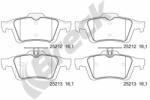 BRECK Set Placute Frana, Frana Disc 252120070200 Ford C-Max/C-Max Ii/Focus Iii/Kuga Ii (252120070200)