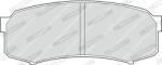 FERODO Set Placute Frana, Frana Disc Fdb1021 Lexus Gx/Lx Mitsubishi Pajero Iv (FDB1021)