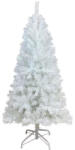  Nordmann King 2D-s műfenyő, 120 cm, fehér, 230 ág, fém talppal, 75 cm alsó átmérő, kihajtható ágakkal, dús kivitel