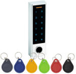 Control érintőgombos kültéri, rádiós, ujjlenyomatolvasós RFID kódzár (KIT-CON-RF) (KIT-CON-RF)