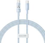 Baseus Cablu de date Baseus Gem, Fast Charging, USB Type-C la USB Type-C 100W, 2m, Albastru