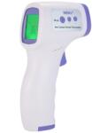 MRG M-ZK-YK1028 érintés nélküli digitális infrás hő- és lázmérő, 32 memória, fehér / lila (0466)