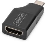 ASSMANN USB 2.0 Type C HDMI Átalakító Fekete 3cm AK-300450-000-S (AK-300450-000-S)