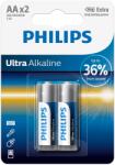 Philips LR6E2B/10 Ultra alkáli AA 2 buborékfólia (LR6E2B/10)