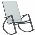 Sersimo Kerti hintaszék fémből és szövetből, 60x104x95 cm, teherbírás 120 kg, szürke