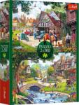 Trefl Trefl, Peaceful life, puzzle, 2x500 piese Puzzle