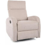 SIGNAL MEBLE Olimp Raven Relax Fotel Fém Világosszürke Forgatható (SIG-OLIMPRAJSZ06) - pepita