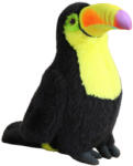 LEAN Toys Jucărie de pluș Lean Toys - Tucan, 20 cm, galben (13818)