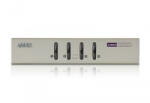 ATEN KVM Switch 4PC + kábel (CS74U) (CS74U) - aqua