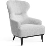  TORRO Kényelmi Fotel Szürke Szövet Wenge Lábakkal (ATE-TORRARSTGR1XXXP)