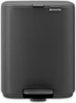 Brabantia 237980 Bo Pedal Bin Pedálos Hulladékgyűjtő, 7 L Acél