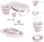 Cangaroo Сгъваем комплект за баня Cangaroo - Hawaii, Розов (109370)