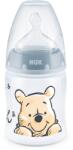 Nuk Шише със силиконов биберон NUK - First Choice, Disney, TC, 150 ml, 0-6 месеца, Синьо (10743932-Син)