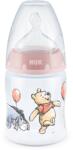 Nuk Шише със силиконов биберон NUK - First Choice, Disney, TC, 150 ml, 0-6 месеца, Розово (10743932-Розов)