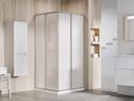 RAVAK Supernova cabină de duș 80x80 cm pătrat satin mat/material polistiren 14V40UO211S (14V40UO211S)