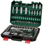 PARKSIDE Mixed Socket Set 94 részes CR-V / S2 dugókulcs és bit készlet, racsnis krovakészlet kofferben, 1/4" és 1/2" racsnis hajtókarral (PS_Socket_94)